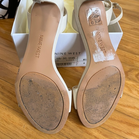 Nine West Embellished ‘Daisy’ heeled Sandals - Picture 5 of 7